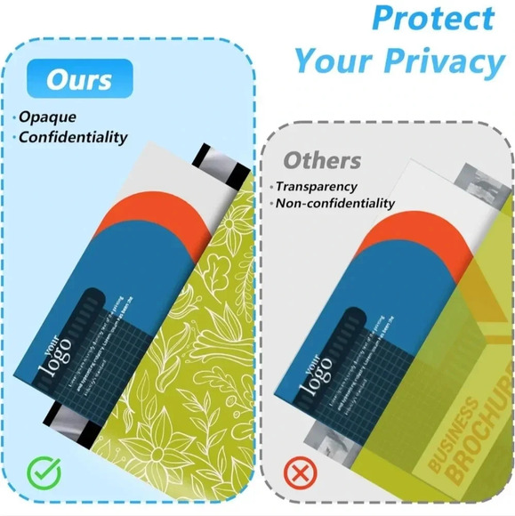 100 Poly Mailer 10x13 Inch 100 Pcs, Waterproof and Tear-Resistant Shipping Bags - Picture 7 of 8